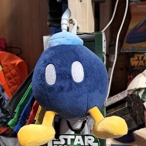 Blue and Yellow Plush Bomb Toy
